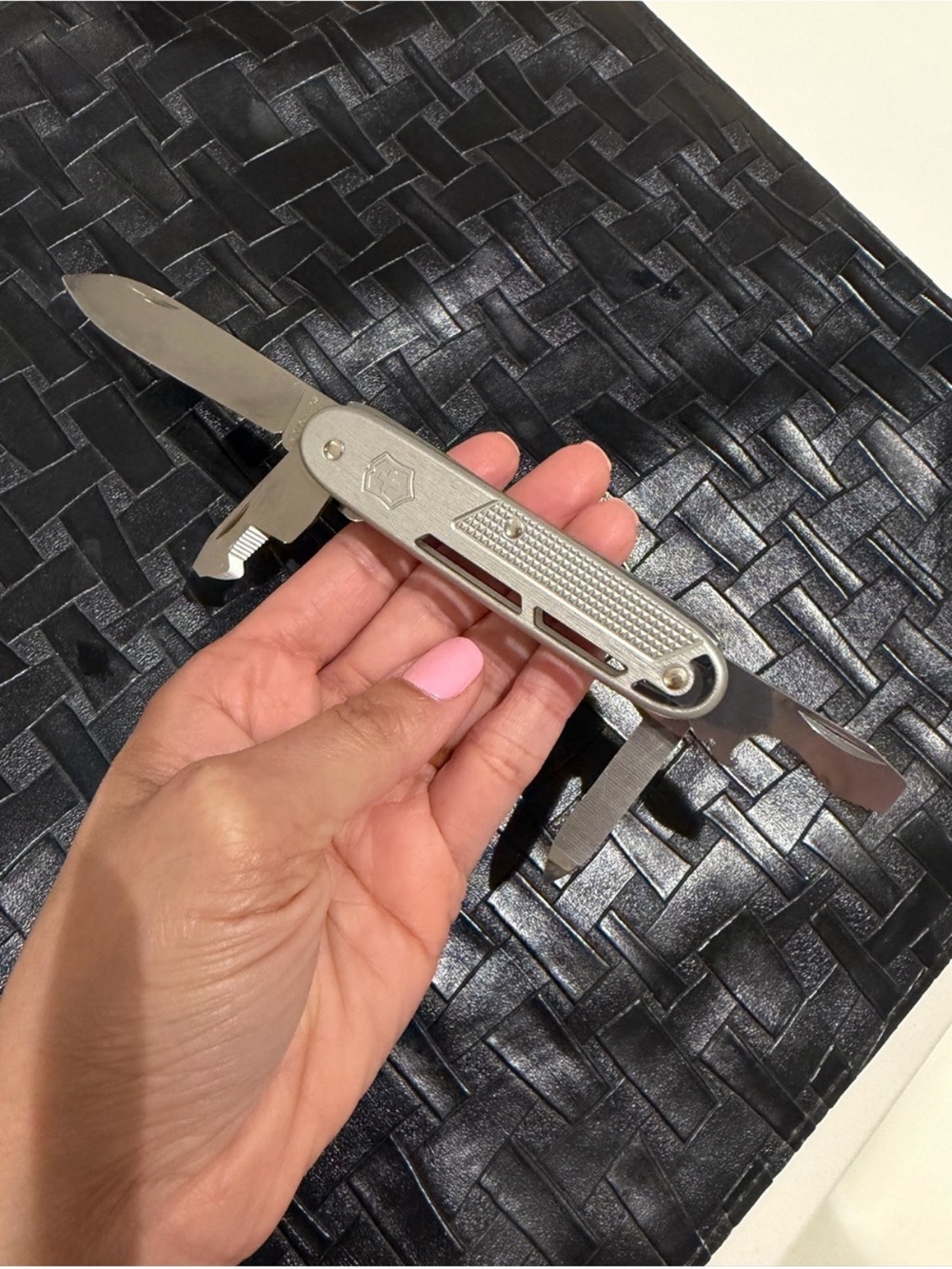 Victorinox Silver Alox Mini Pocket Knife with Multiple Tools - Picture 3 of 4